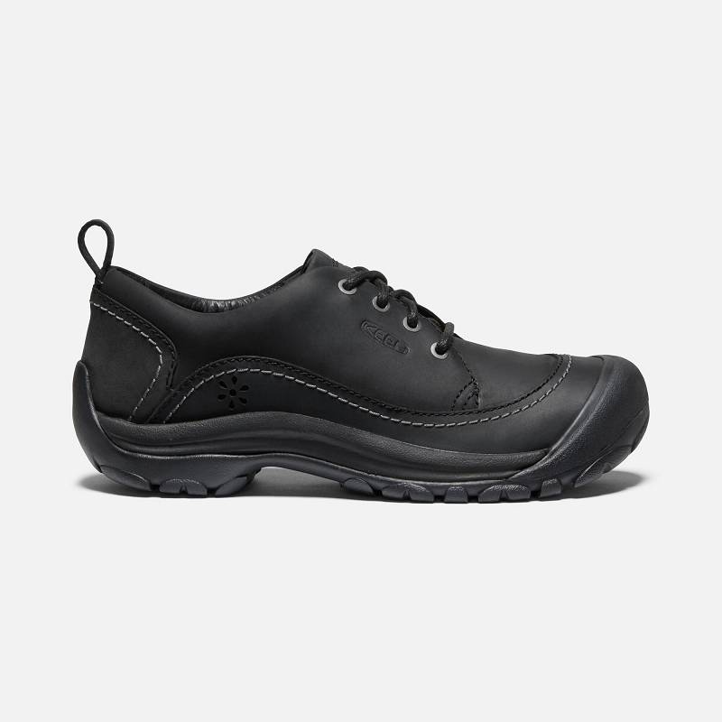 Keen Kaci II Oxford Turnschuhe Damen DE-76185 Black/Black - Keen Damenschuhe Schwarz